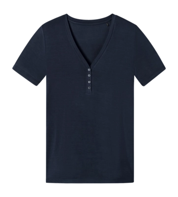 T-Shirt Schiesser Women 175476 Mix/Relax Blue