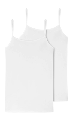 Débardeur Schiesser Femme 175993 95/5 White (Lot de 2)