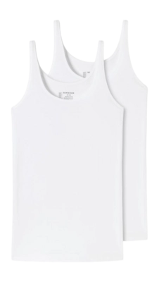 Top Schiesser Women 175994 95/5 White (2-Pack)