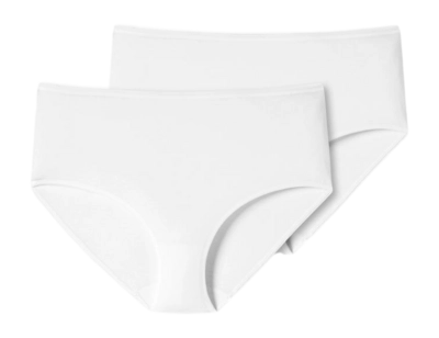 Sous-Vêtement Schiesser Femme 175996 95/5 Blanc (Lot de 2)