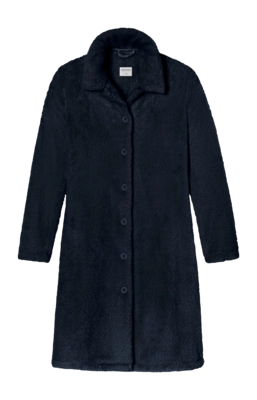 Badjas Schiesser Women 178417 Essentials Dark Blue