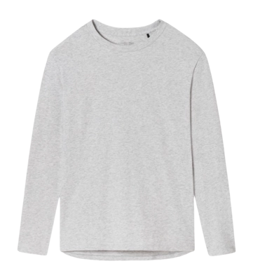 T-Shirt Manches Longues Schiesser Femme 179273 Mix/Relax Grey Melange