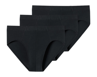 Sous-Vêtement Schiesser Homme 179572 95/5 Noir (Lot de 3)