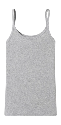 Débardeur Schiesser Femme 179885 Pure Rib Grey Melange
