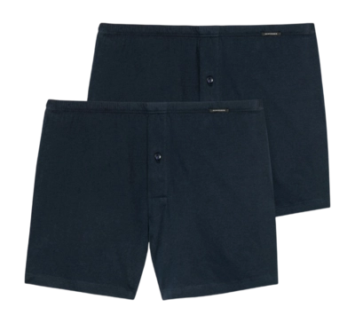 Boxershort Schiesser Men 180930 Multi Dark Blue (2-Pack)