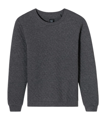 Pull Schiesser Homme 182041 Mix/Relax Dark Grey