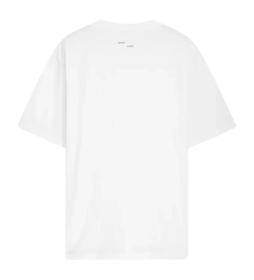 2---SS25 - T-shirt Embroidered Knot White - Medium-_no-bg