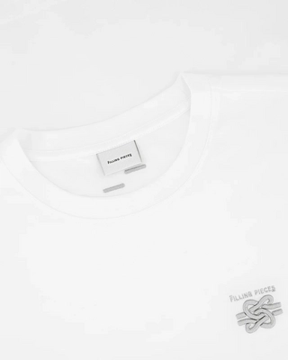 3---SS25 - T-shirt Embroidered Knot White - Medium2