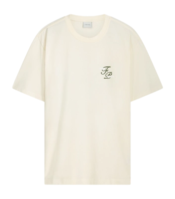 T-Shirt Filling Pieces Men Topiary Antique White