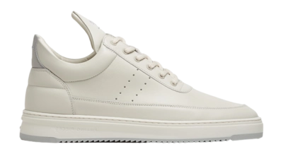 Filling Pieces Men Low Top Bianco All Off White