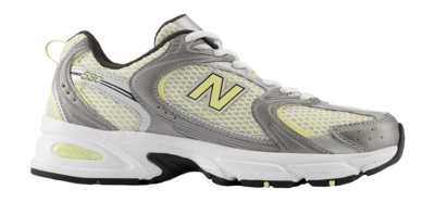 New Balance Women U530ADG Silver Metallic/Yellow