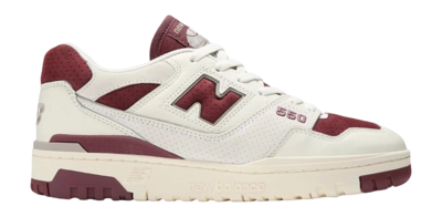 New Balance Men BB550LEZ Sea Salt/Classic Crimson