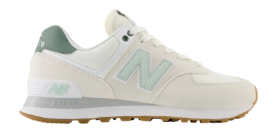 New Balance Women WL574CGR Sea Salt/New Spruce