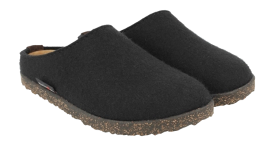 Klomp Haflinger Unisex Manhattan Clog Schwarz