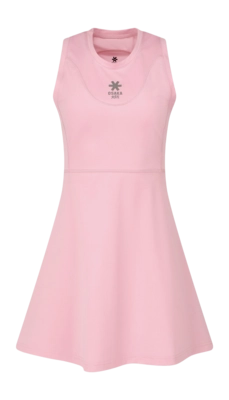 Tenniskleid Osaka Floucy Damen Fondant Pink