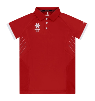 Poloshirt Osaka Jersey Kinder Red