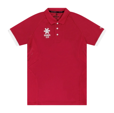 Poloshirt Osaka Jersey Herren Red