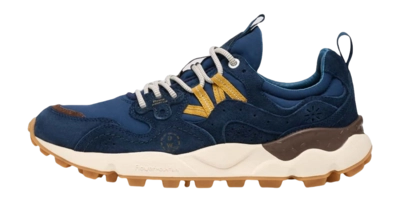 Flower Mountain Men Yamano 3 Uni UW Suede Nylon Navy Brown