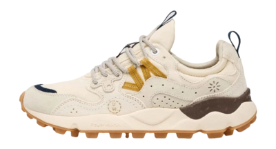 Flower Mountain Men Yamano 3 Uni UW Suede Nylon Ecru Light Brown
