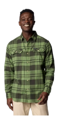Overhemd Columbia Men Flare Gun Stretch Flannel Canteen River Crossing Plaid