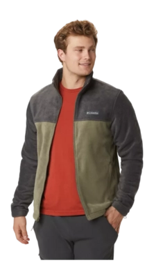 Zip Sweatshirt Columbia Men Steens Mountain Full Zip 2.0 Shark/Stone Grey