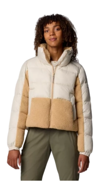 Veste Columbia Femme Leadbetter Point II Sherpa Hybrid Dark Stone/Canoe