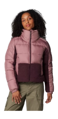 Veste Columbia Women Leadbetter Point II Sherpa Hybride Fig/Moonvista