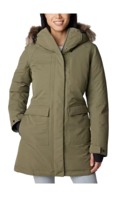 Jacket Columbia Women Little Si II Insulated Parka Stone Green