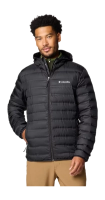 Jacket Columbia Men Lake 22 II Down Hooded Jacket Black