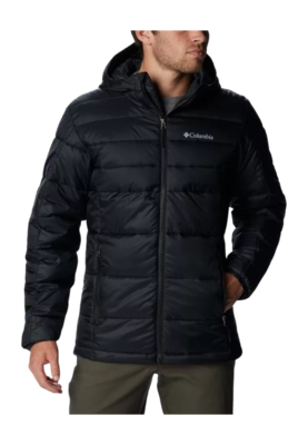 Jacket Columbia Men Buck Butte II Insulated Hooded Jacket Black