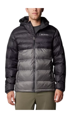 Jacket Columbia Men Buck Butte II Insulated Hooded Jacket City Grey/Shark