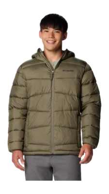 Jas Columbia Men Fivemile Butte II Hooded Jacket Stone Green