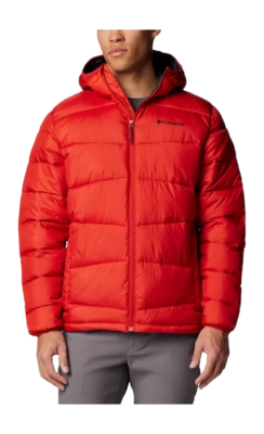 Jas Columbia Men Fivemile Butte II Hooded Jacket Sail Red