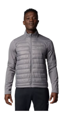 Jacke Columbia Tech Hybrid Softshell Herren City Grey