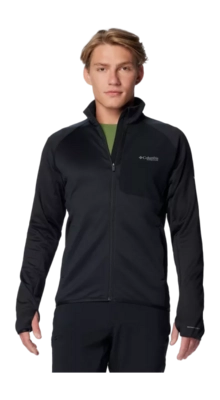 Sweatjacke Columbia Triple Canyon Grid Fleece FZ II Herren Black
