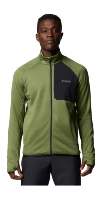 Sweatjacke Columbia Triple Canyon Grid Fleece FZ II Herren Canteen/Black