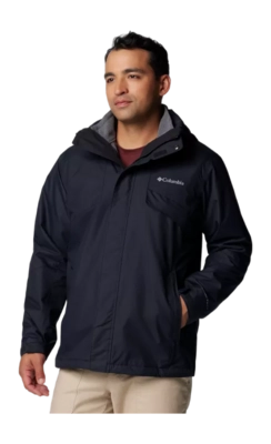 Regenjacke Columbia Bugaboo III Fleece Interchange Jacket Herren Black