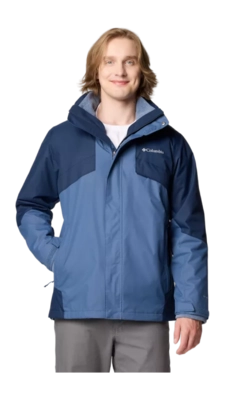 Regenjacke Columbia Bugaboo III Fleece Interchange Jacket Herren Dark Mountain