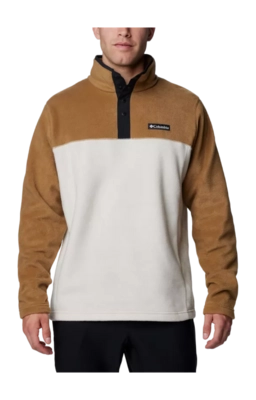 Zip Sweatshirt Columbia Men Steens Mountain Half Snap II Dark Stone/Delta