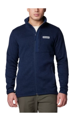 Zip Sweatshirt Columbia Men Sweater Weather Full Zip Collegiate Navy