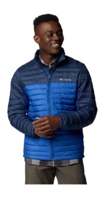 Jacket Columbia Men Silver Falls II Jacket Mountain Blue