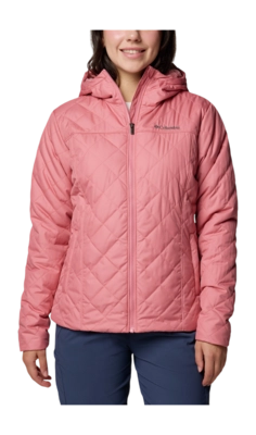 Jas Columbia Women Copper Crest II Hooded Jacket Pink Agave