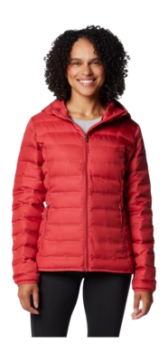 Jacket Columbia Women Lake 22 II Down Hooded Jacket Daredevil