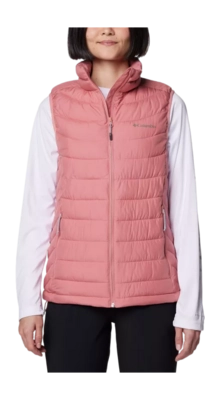 Weste Columbia Powder Lite II Vest Damen Pink Agave