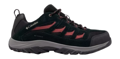 Wanderschuhe Columbia Crestwood Waterproof Herren Black/Spice