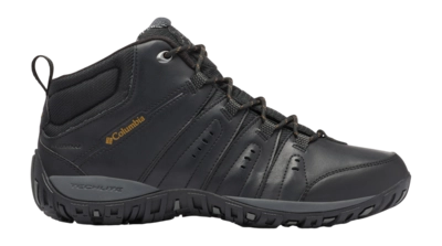 Walking Boots Columbia Men Woodburn II Chukka WP Omni-Heat Black/Goldenrod