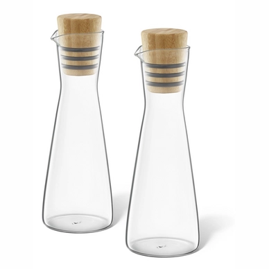 Sprays Huile Et Vinaigre Lotas Italy - 2 Flacons Verre 100ml, Bec Anti-goutte, Cuisine Saine