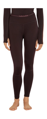 Legging Icebreaker Femme ZoneKnit 260 Bittersweet