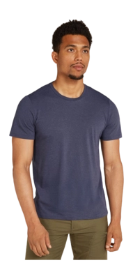 T-Shirt Icebreaker Men Central Classic SS Tee Graphite