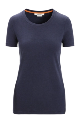 T-Shirt Icebreaker Femme Central Classic SS Tee Midnight Navy